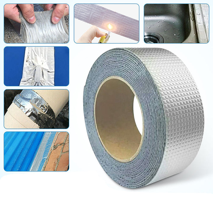 Havenholt Butyl Sealing Tape with Aluminium Foil, 5m