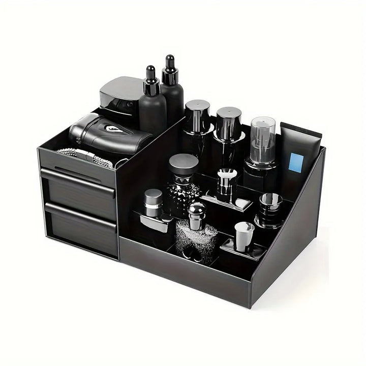 Cosmetic and Perfume Organizer with Drawers and Compartments for Vanity and Bathroom