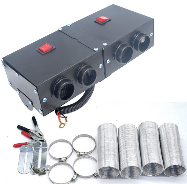 Fast Heating 500W Electric Car Heater and Fan