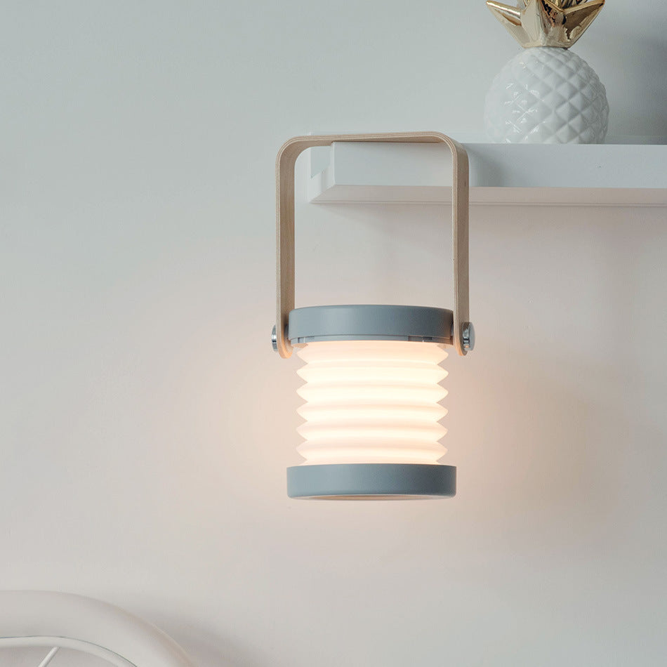 Foldable Touch Dimmable LED Lantern, USB Rechargeable Night Light