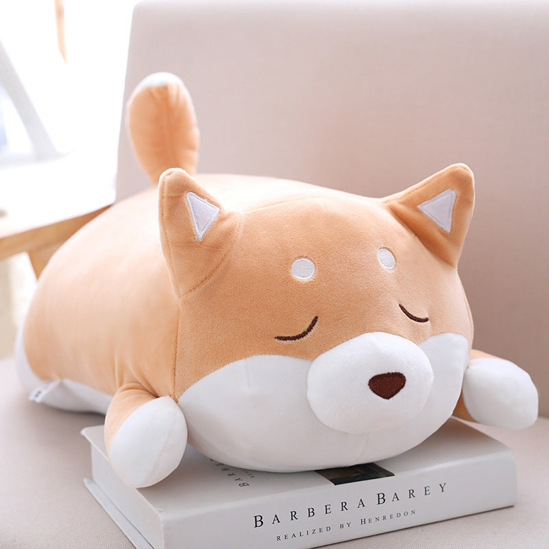 Cute Fat Shiba Inu Dog Plush Toy, Super Soft, 35 or 55cm