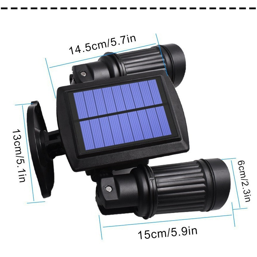 Havenholt Security Floodlight with Motion Sensor, Solar