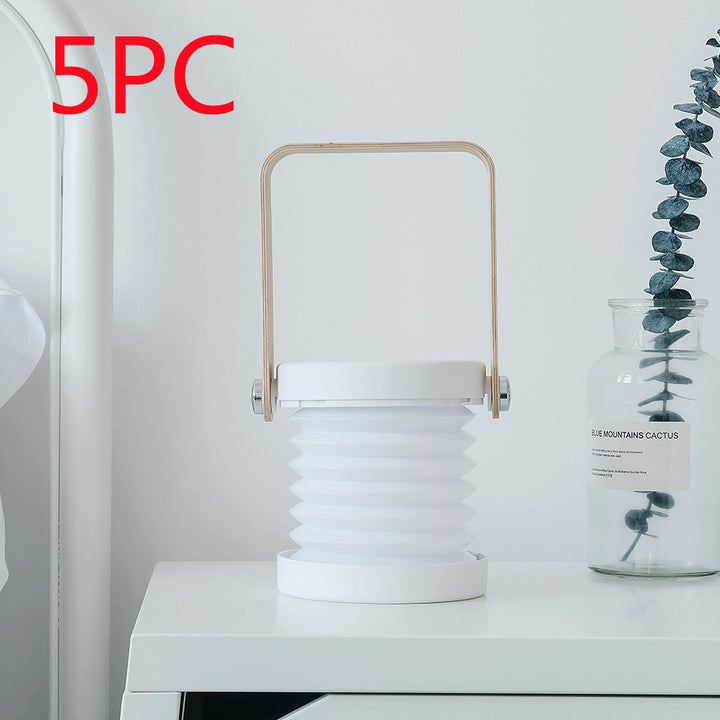 Foldable Touch Dimmable LED Lantern, USB Rechargeable Night Light