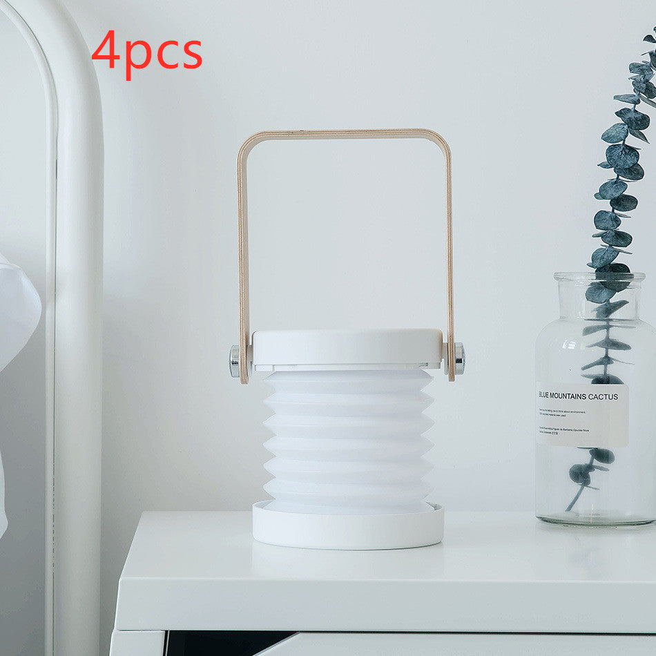 Foldable Touch Dimmable LED Lantern, USB Rechargeable Night Light