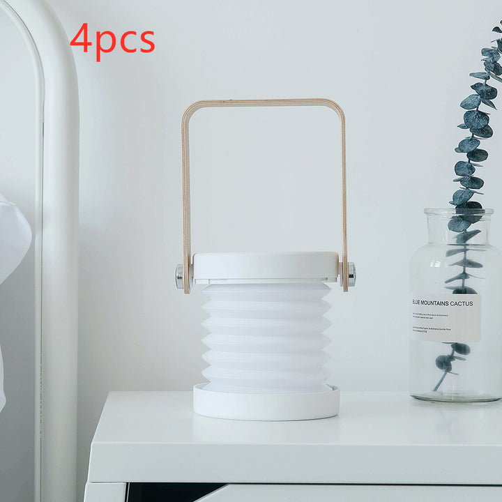 Foldable Touch Dimmable LED Lantern, USB Rechargeable Night Light