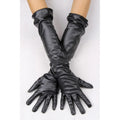 Havenholt Long Ruched Gloves with Extended Cuffs