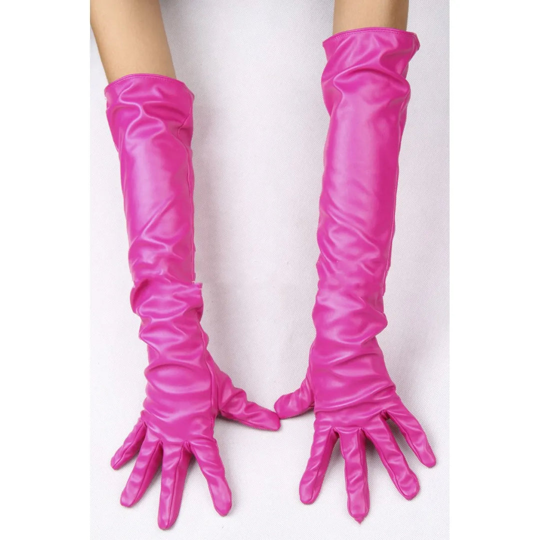 Havenholt Long Ruched Gloves with Extended Cuffs