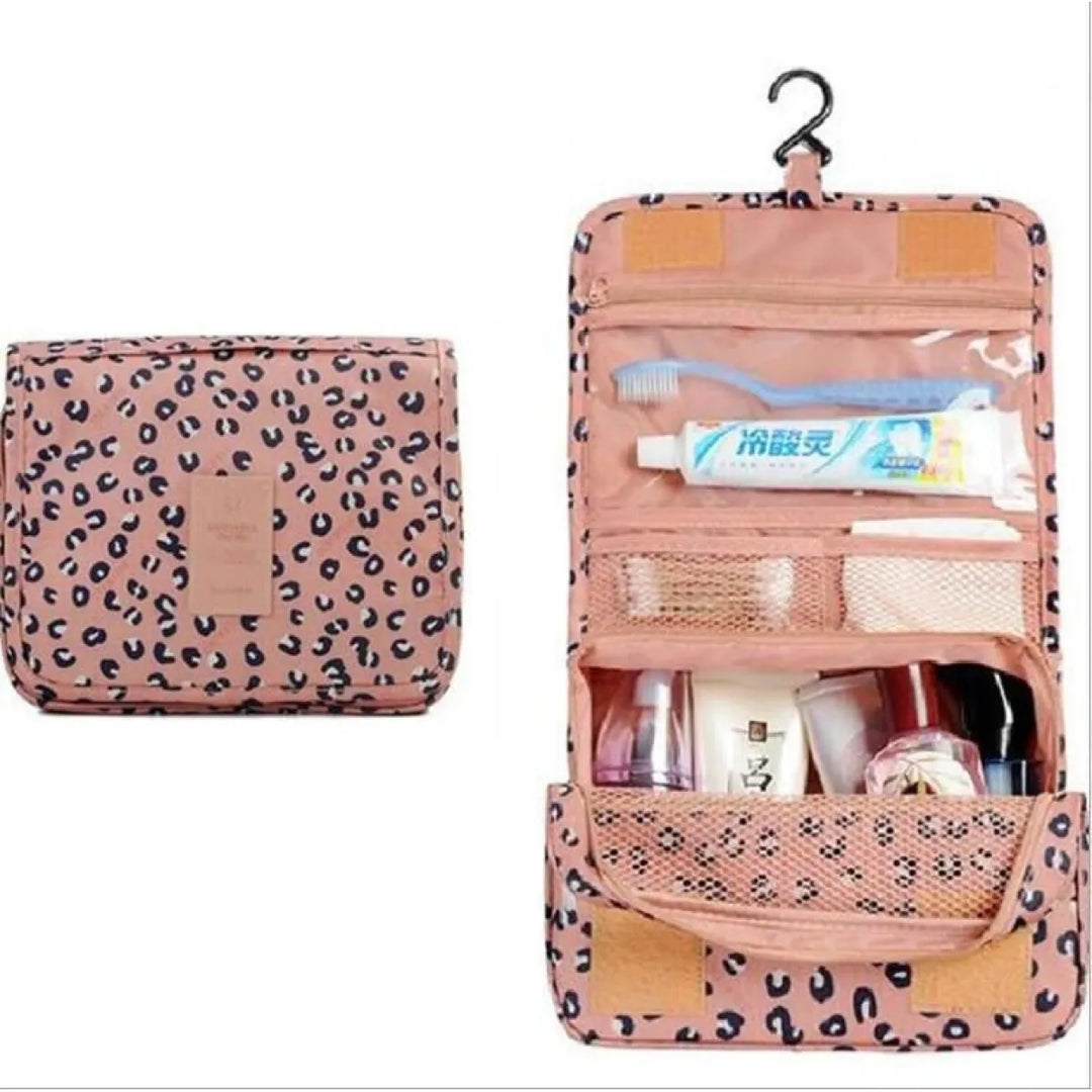 Travel Hanging Makeup Organiser Pouch for Cosmetics and Toiletries