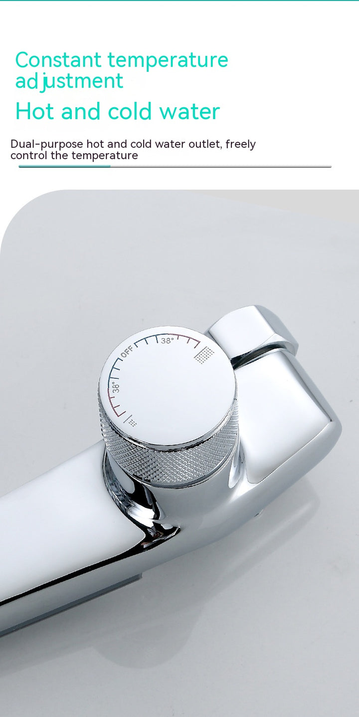 Handheld Filter Shower Head Set with Hose and Wall Holder
