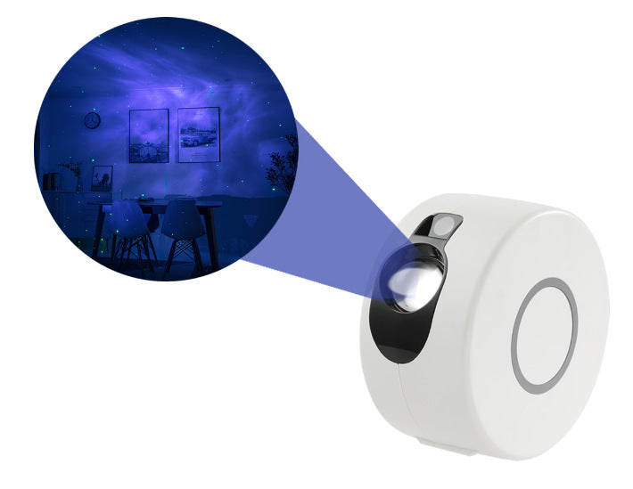 Galaxy Starry Sky Projector, 7 Colour Rotating Night Light
