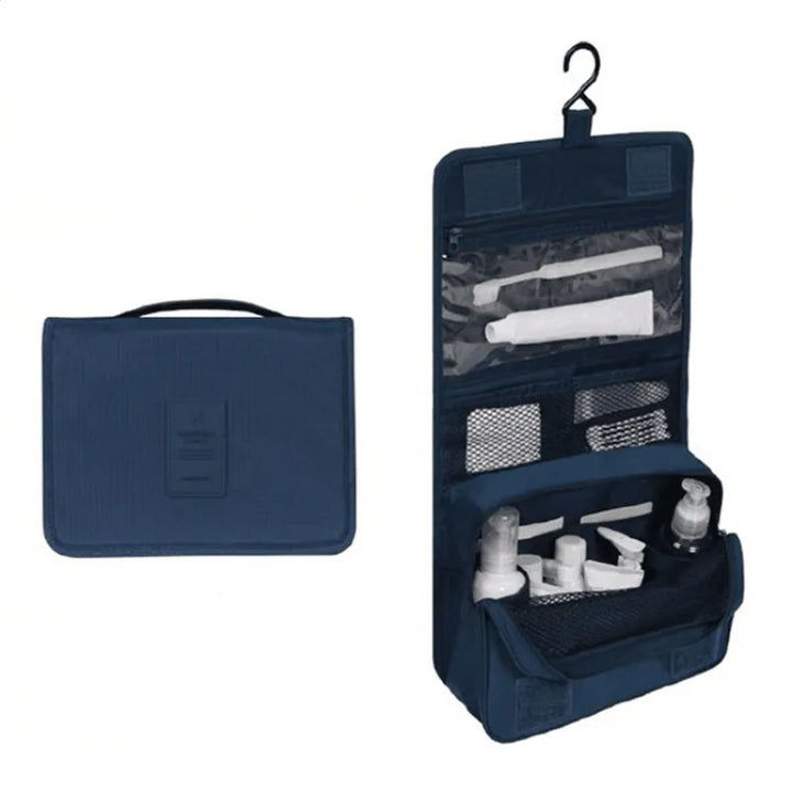 Travel Hanging Makeup Organiser Pouch for Cosmetics and Toiletries