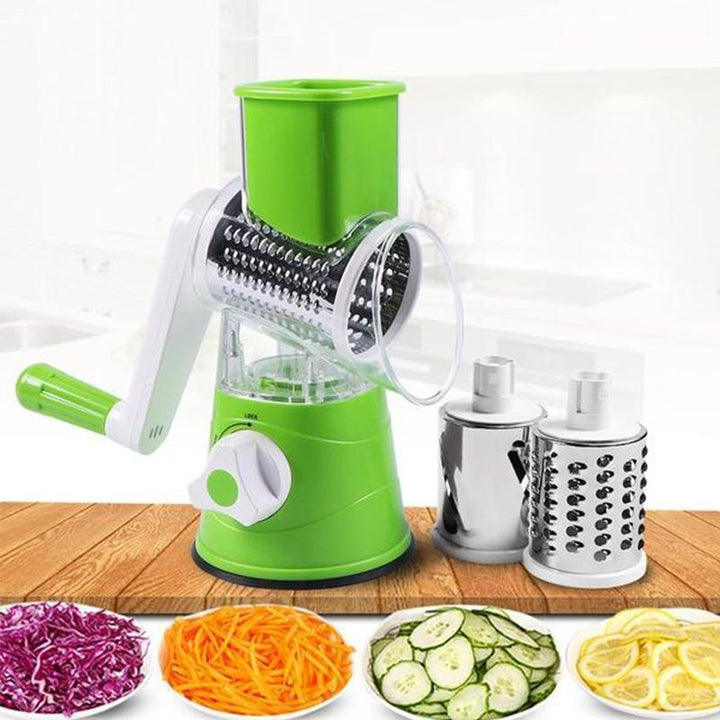 Havenholt Rotary Vegetable Grater with 3 Blades