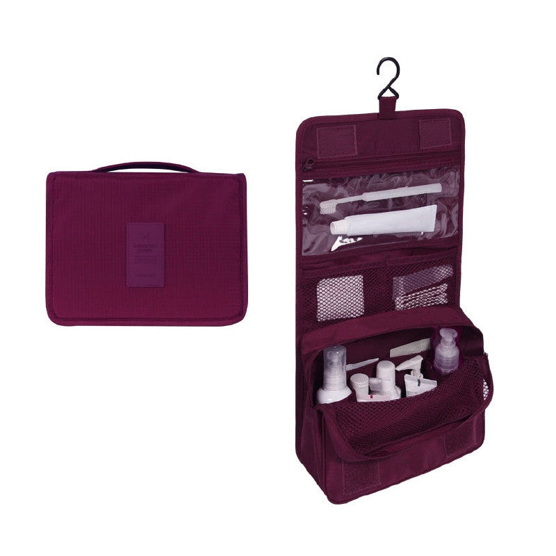 Travel Hanging Makeup Organiser Pouch for Cosmetics and Toiletries