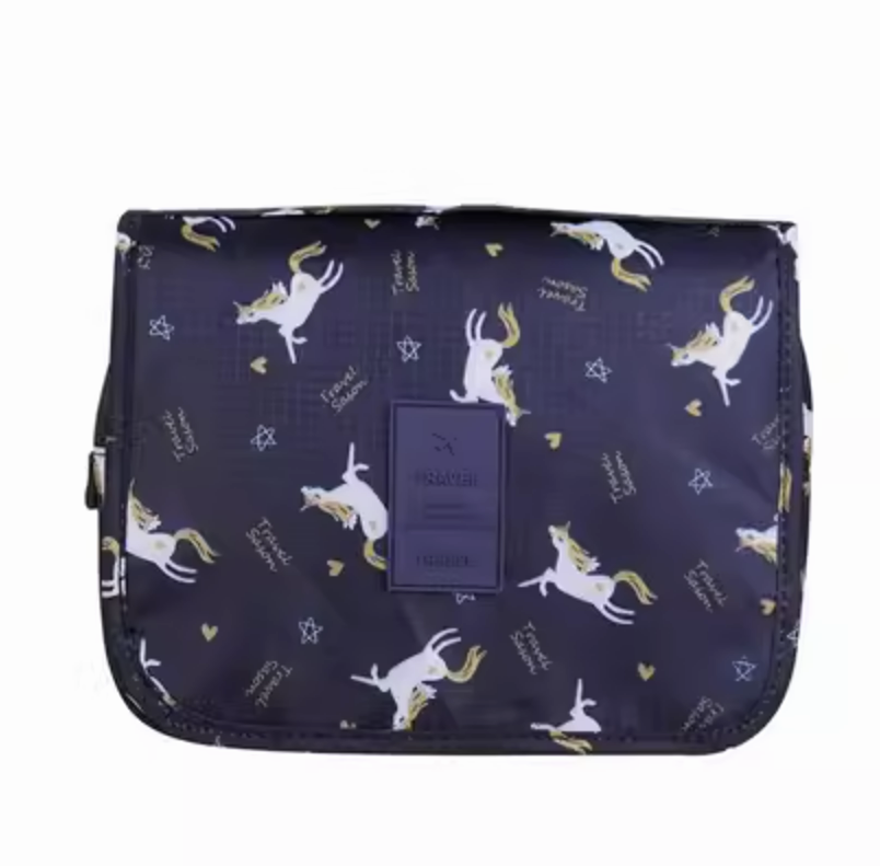 Travel Hanging Makeup Organiser Pouch for Cosmetics and Toiletries