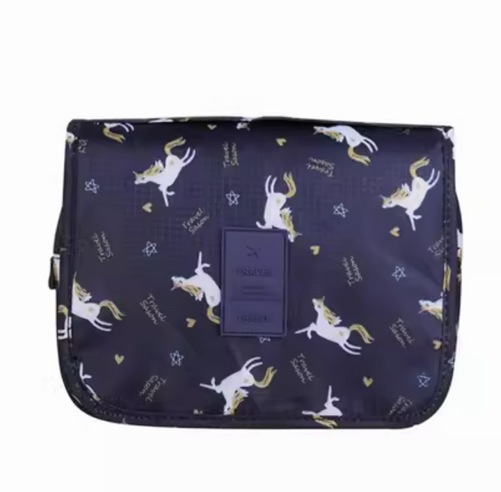 Travel Hanging Makeup Organiser Pouch for Cosmetics and Toiletries