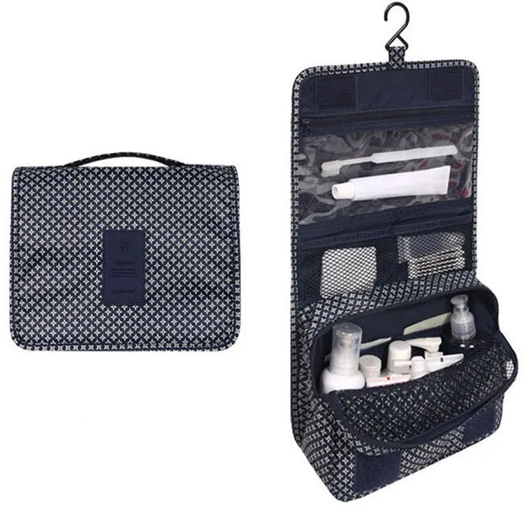 Travel Hanging Makeup Organiser Pouch for Cosmetics and Toiletries