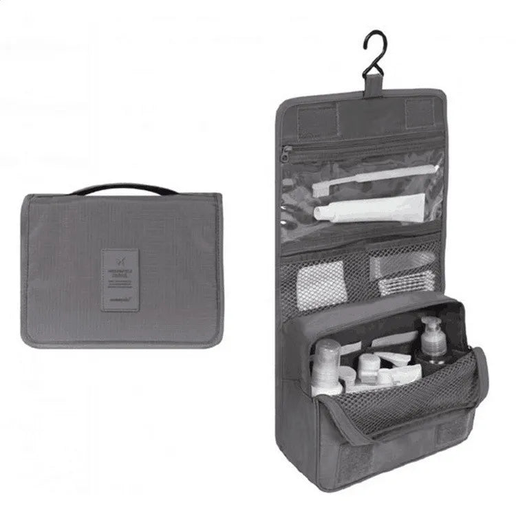 Travel Hanging Makeup Organiser Pouch for Cosmetics and Toiletries