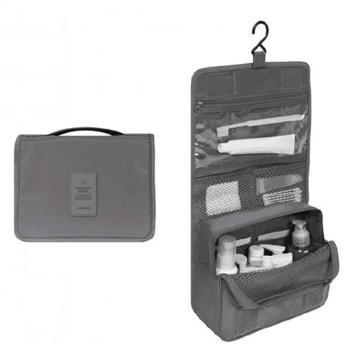 Travel Hanging Makeup Organiser Pouch for Cosmetics and Toiletries