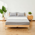 Grounding Bed Sheet with Detachable Grounding Cord and Breathable Low-Profile Fabric