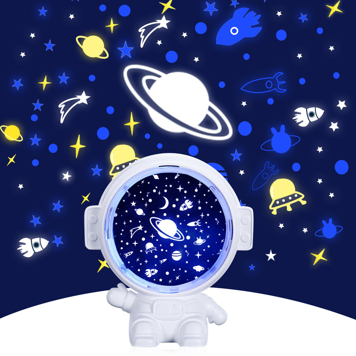 Astronaut Galaxy Star Projector Night Light for Bedrooms
