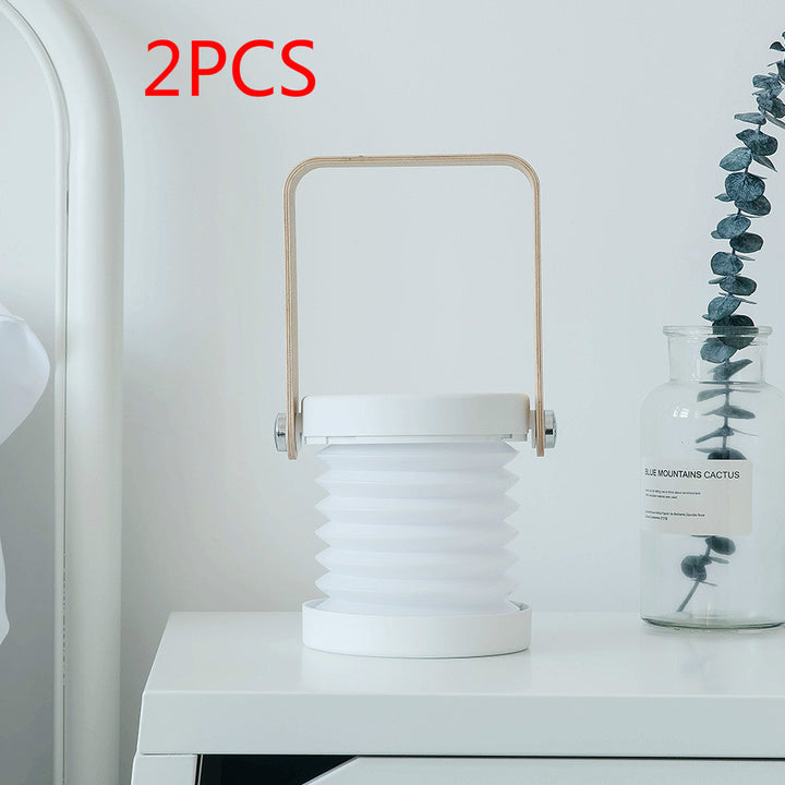 Foldable Touch Dimmable LED Lantern, USB Rechargeable Night Light