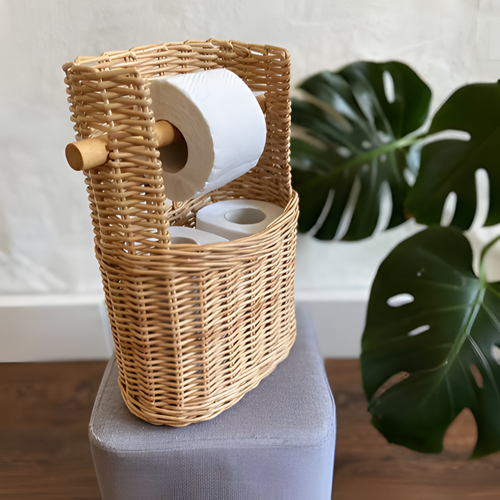 Havenholt Woven Toilet Roll Storage Basket