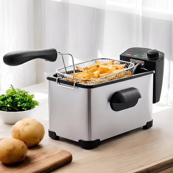 2L Electric Deep Fryer with Adjustable Temperature Control