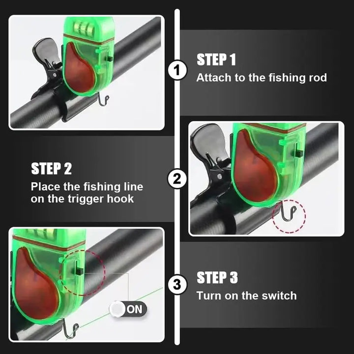 Havenholt Fishing Bite Alarm with LED and 80dB Alert