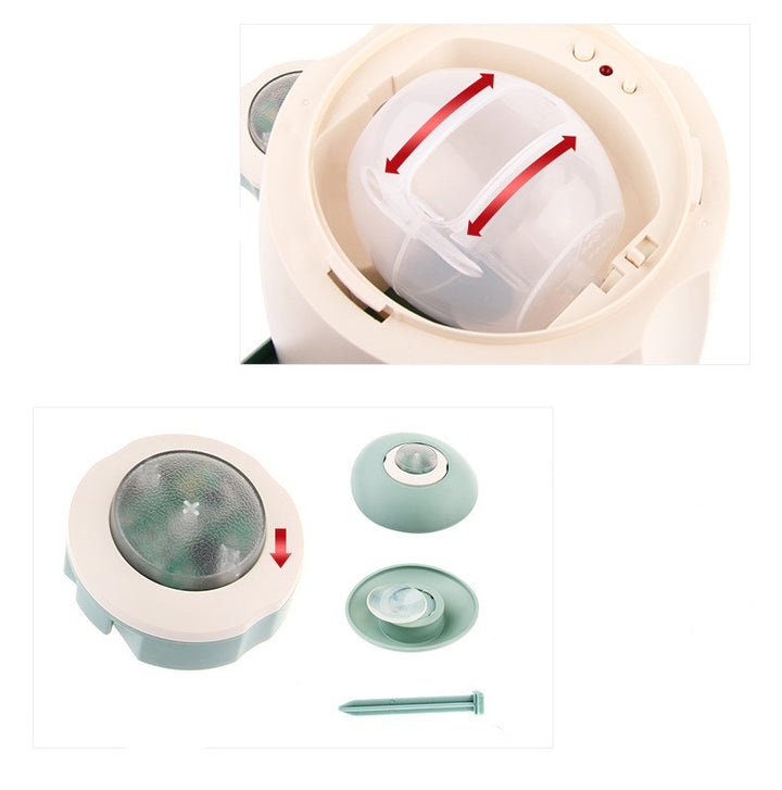 4L Automatic Timed Pet Feeder with Button Controls