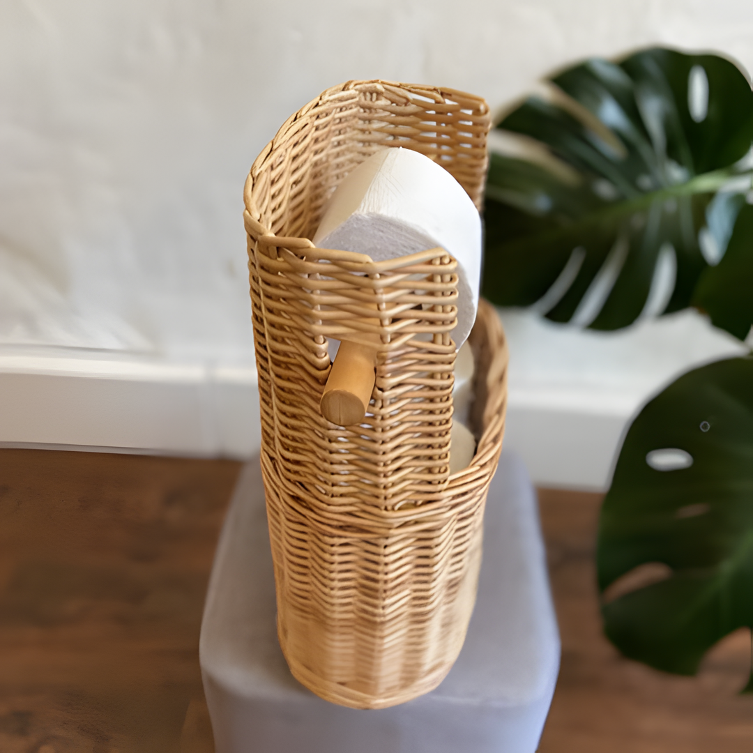 Havenholt Woven Toilet Roll Storage Basket