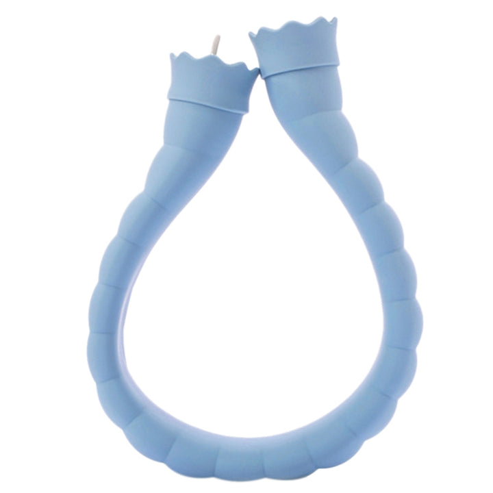 U-shaped neck hot water bottle with knitted cover, 710 ml