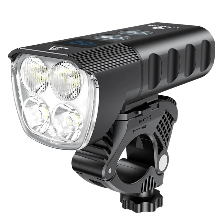 USB Rechargeable Bicycle Headlight and Rear Light for Mountain and Night Riding