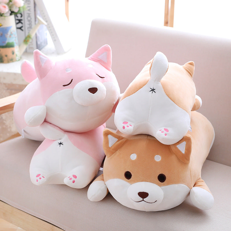 Cute Fat Shiba Inu Dog Plush Toy, Super Soft, 35 or 55cm