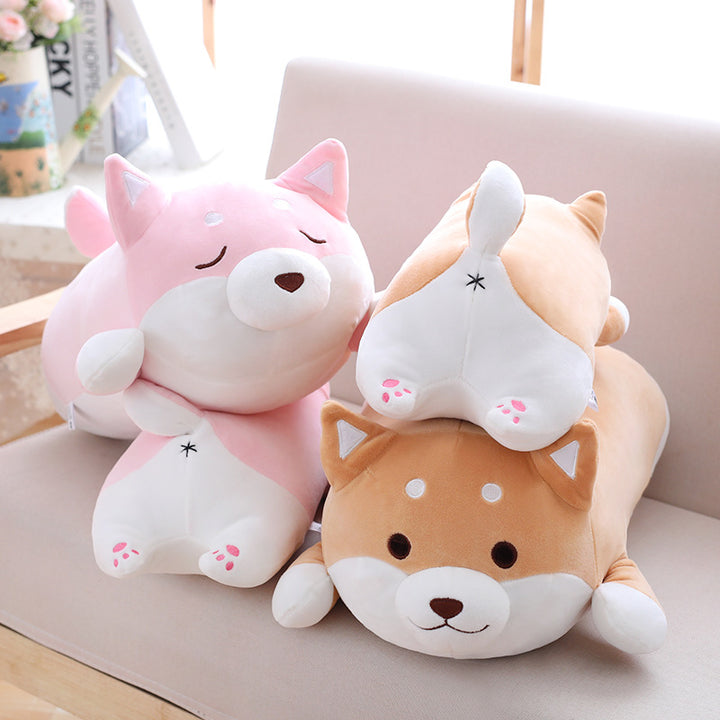 Cute Fat Shiba Inu Dog Plush Toy, Super Soft, 35 or 55cm