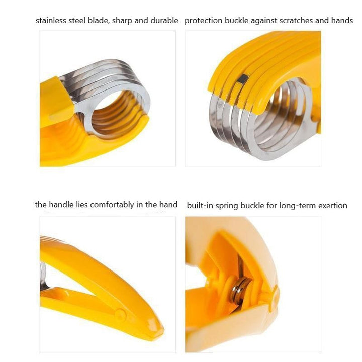 Havenholt Banana Slicer with 11 Stainless Steel Blades