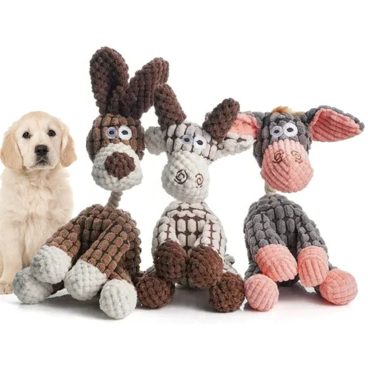Havenholt Reinforced Velvet Dog Toy with Squeaker