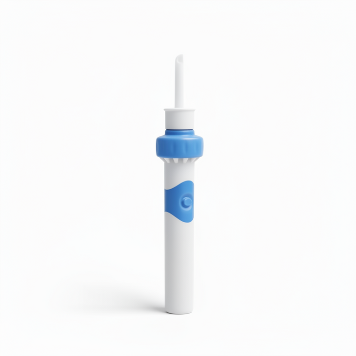 Electric Ear Cleaning Tool with Silicone Tip and 60-Minute Battery, Portable Design