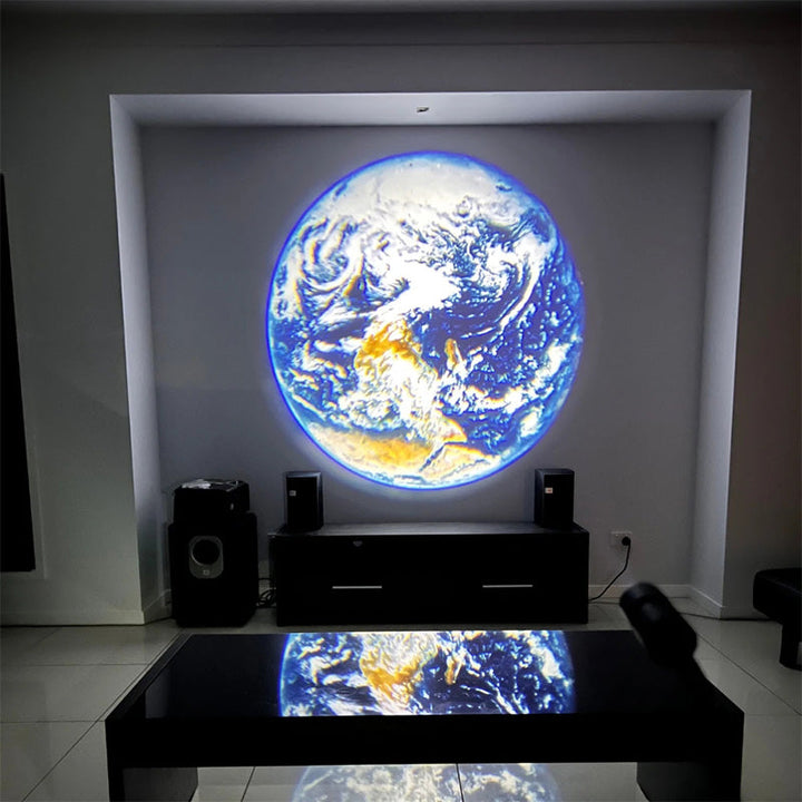 Havenholt Moon and Earth Projection Lamp with Two Films