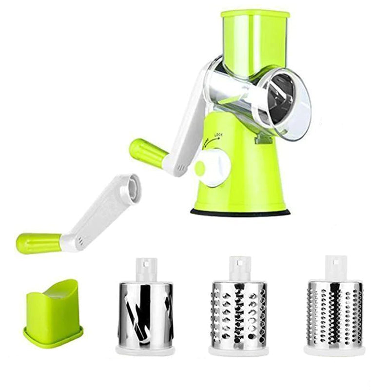 Havenholt Rotary Vegetable Grater with 3 Blades