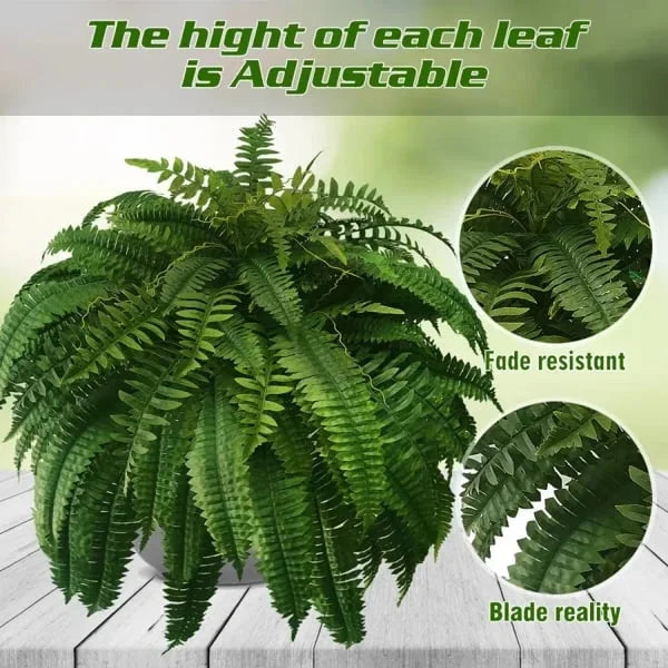 Havenholt Artificial Boston Ferns, Pack of 18