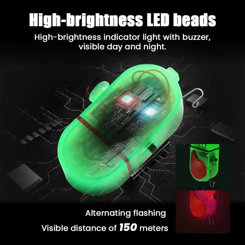 Havenholt Fishing Bite Alarm with LED and 80dB Alert