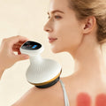 Handheld cupping and scraping massager with lit base
