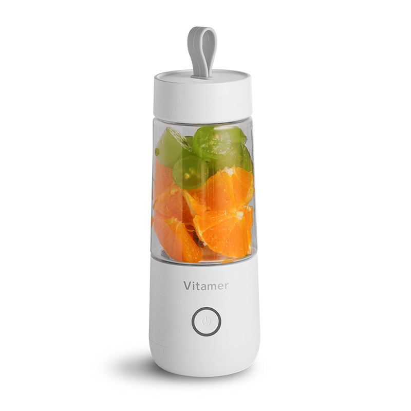 350ml Portable Blender Bottle, USB Rechargeable Smoothie Cup