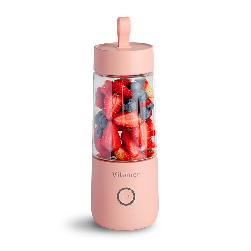 350ml Portable Blender Bottle, USB Rechargeable Smoothie Cup