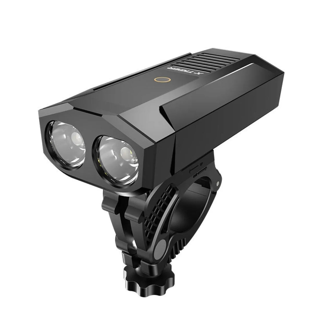 USB Rechargeable Bicycle Headlight and Rear Light for Mountain and Night Riding