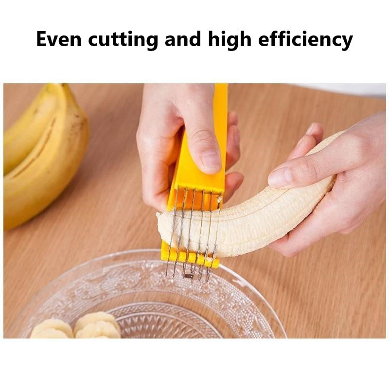 Havenholt Banana Slicer with 11 Stainless Steel Blades
