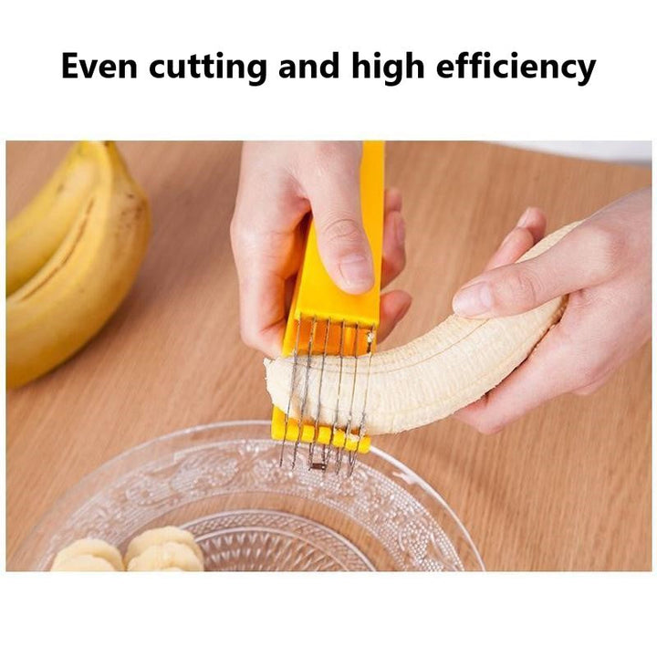 Havenholt Banana Slicer with 11 Stainless Steel Blades