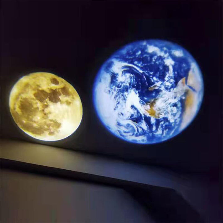 Havenholt Moon and Earth Projection Lamp with Two Films