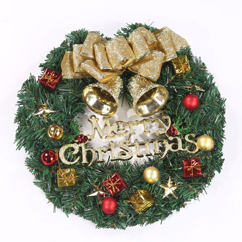 Christmas Window Garland Bowknot Red Berry Branch 30cm