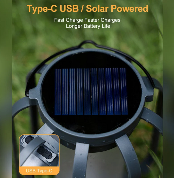 Havenholt Waterproof Solar Flame Light with Dusk Sensor